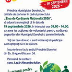 „Ziua de Curățenie Națională 2026” –  LET’S DO IT, ROMÂNIA!